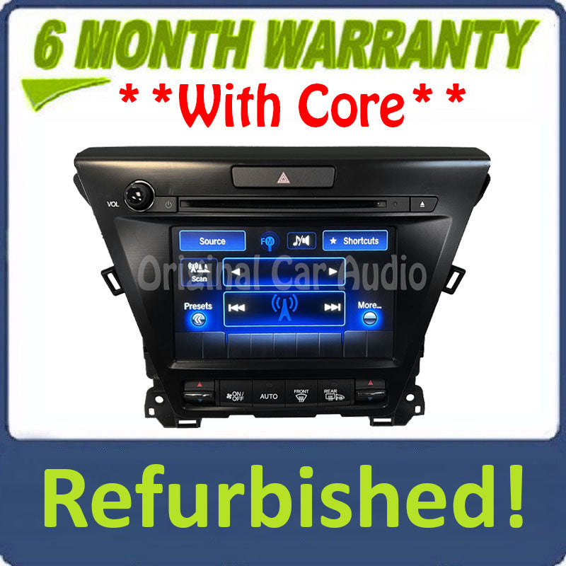Refurbished 2017 Acura MDX OEM Information Display Screen Radio Receiver