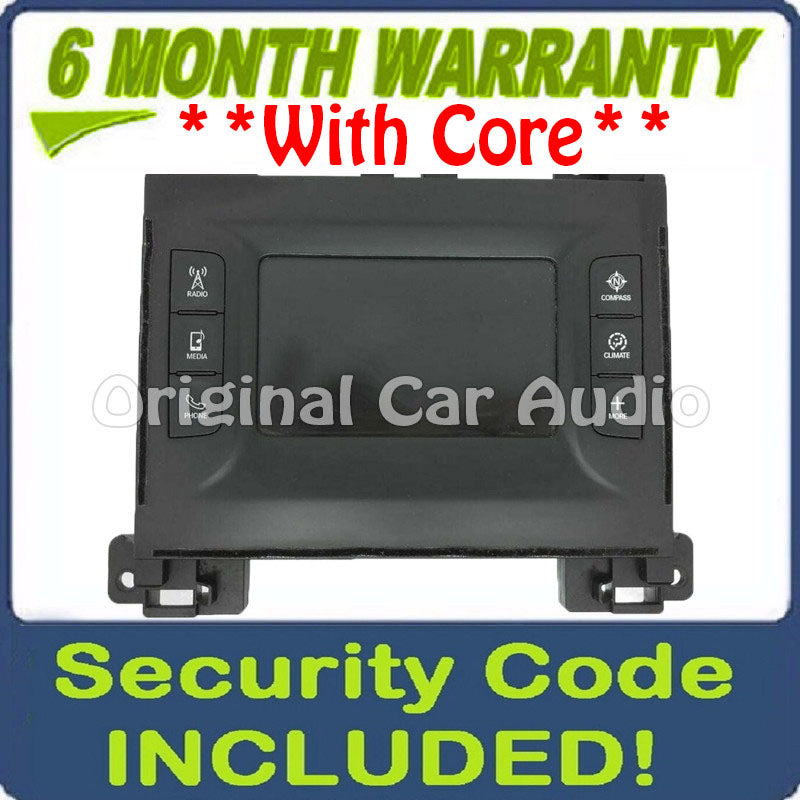 2017 Dodge Challenger Charger OEM AM FM Radio Media Receiver