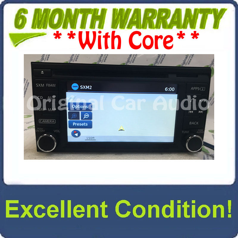 2015 - 2016 Frontier Xterra OEM AM FM Radio CD Player Receiver