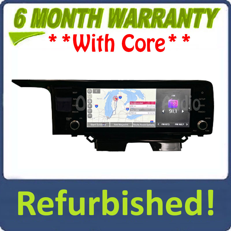 Refurbished 2021-2023 Kia Sorento Radio Receiver Navigation Display Screen OEM
