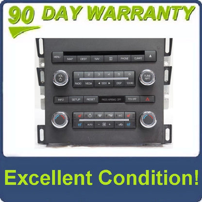 2012 Lincoln MKZ OEM Navigation AM FM Radio w/ Control Panel