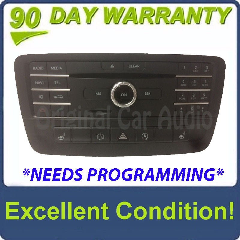 2014 - 2016 Mercedes-Benz CLA 250 OEM AM FM SD Single CD Navigation Radio Receiver