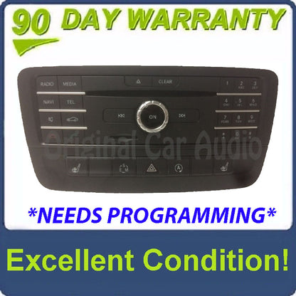2014 - 2016 Mercedes-Benz CLA 250 OEM AM FM SD Single CD Navigation Radio Receiver