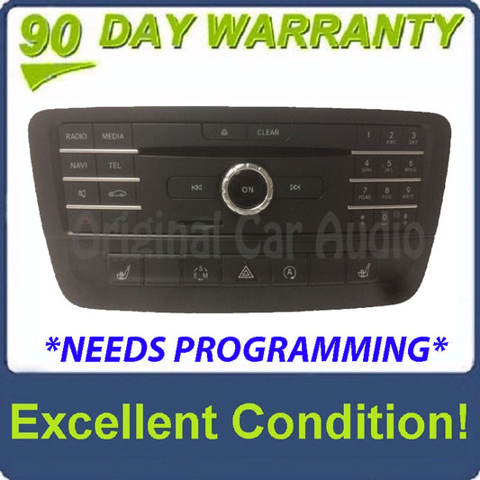 2014 - 2016 Mercedes-Benz CLA 250 OEM AM FM SD Single CD Navigation Radio Receiver