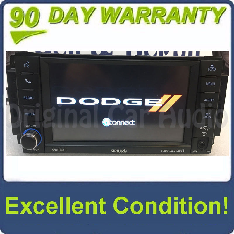 2007 - 2019 DODGE JEEP CHRYSLER OEM High-Speed MyGig UConnect Radio CD DVD MP3 Player RBZ