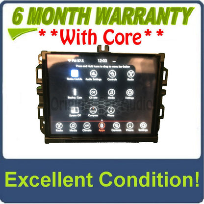 2019 - 2024 Dodge Durango OEM VP2 8.4 WD SXM UCM UAM Multi Media Touch Screen Radio Receiver