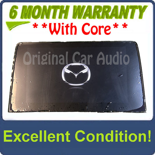 2018 - 2020 Mazda 6 OEM Information Radio Display Screen 7"