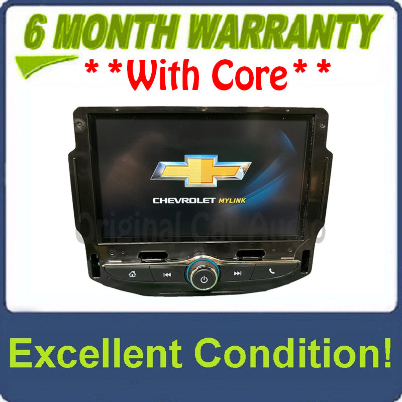 2017 - 2020 Chevrolet Chevy Cruze Traverse OEM 7" MyLink Apple CarPlay Android Auto Multi Media XM Radio Receiver