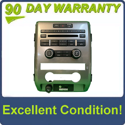 2011 Ford F150 Raptor OEM 6 CD Radio Control Panel FACEPLATE GRAY