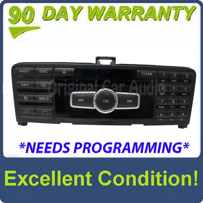 2014 - 2016 Mercedes Benz SLK-Class OEM NTG4.5 Multimedia Radio Receiver