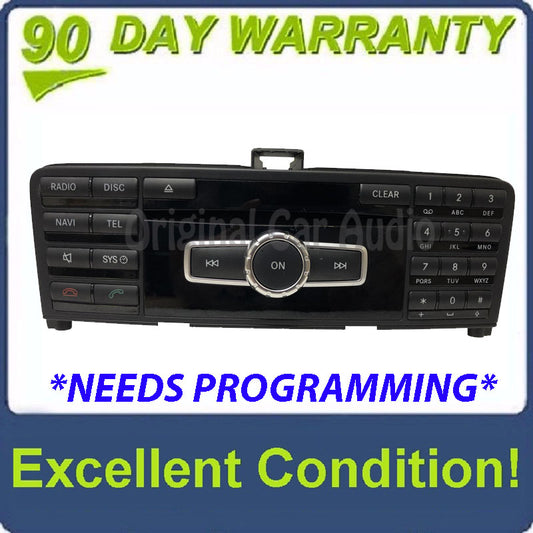 2014 - 2016 Mercedes Benz SLK-Class OEM NTG4.5 Multimedia Radio Receiver