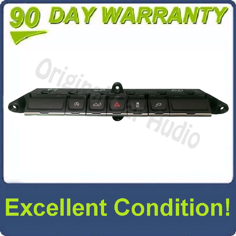 2019 - 2024 GMC Chevrolet Silverado Sierra OEM Hazards Tailgate Release Traction Control AC/DC Switch