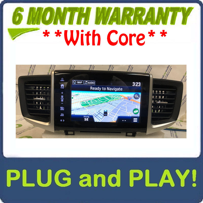 Blemished 2017 2018 Honda Ridgeline Rtle Radio Am Fm Cd Player Navigation Receiver