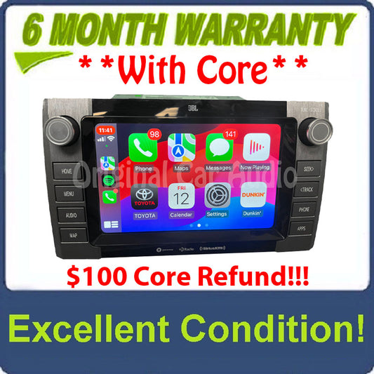 2019 - 2022 Toyota Tundra OEM JBL Premium Sound Car Play Android Auto Multi Media Radio Receiver