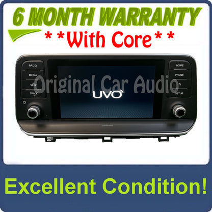 2020 - 2022 Kia Telluride OEM AM FM XM Radio Multi Media Display Screen Receiver