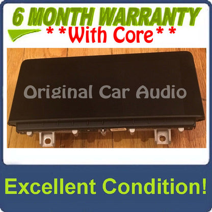 2016 - 2019 BMW OEM 8.8 CID F3X Touch Screen Display