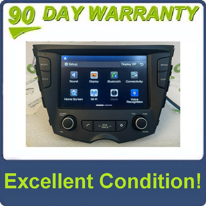 2016 - 2017 Hyundai Veloster OEM Touch Screen Multi Media Radio Receiver