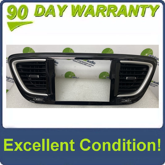2017 Chrysler Pacifica Center Dash Bezel w/ Air Vents 6EC071X9AA