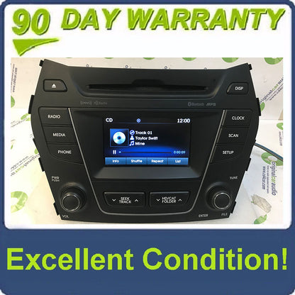2013 - 2016 Hyundai Santa Fe OEM AM FM XM Radio CD Player Receiver