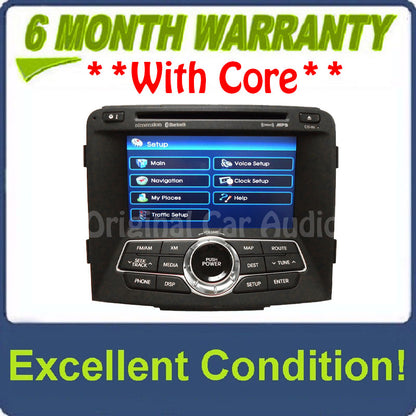 2011 - 2012 Hyundai Sonata OEM Navigation GPS Satellite XM Radio CD Player