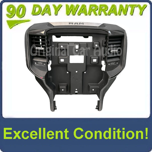 2019 - 2022 Ram 1500 OEM Instrument Panel Mopar Bezel ONLY W/ Vents