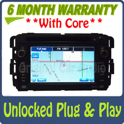2007 - 2009 07 08 09 New Unlocked GMC Chevrolet Navigation GPS Radio Receiver OEM U3U