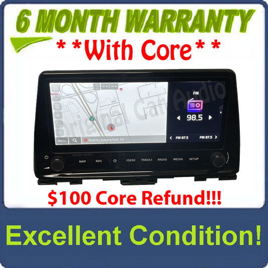 2022 - 2024 Kia Forte OEM Radio Receiver Harman Kardon Audio GPS Navigation 10.25" Display Screen - Digital