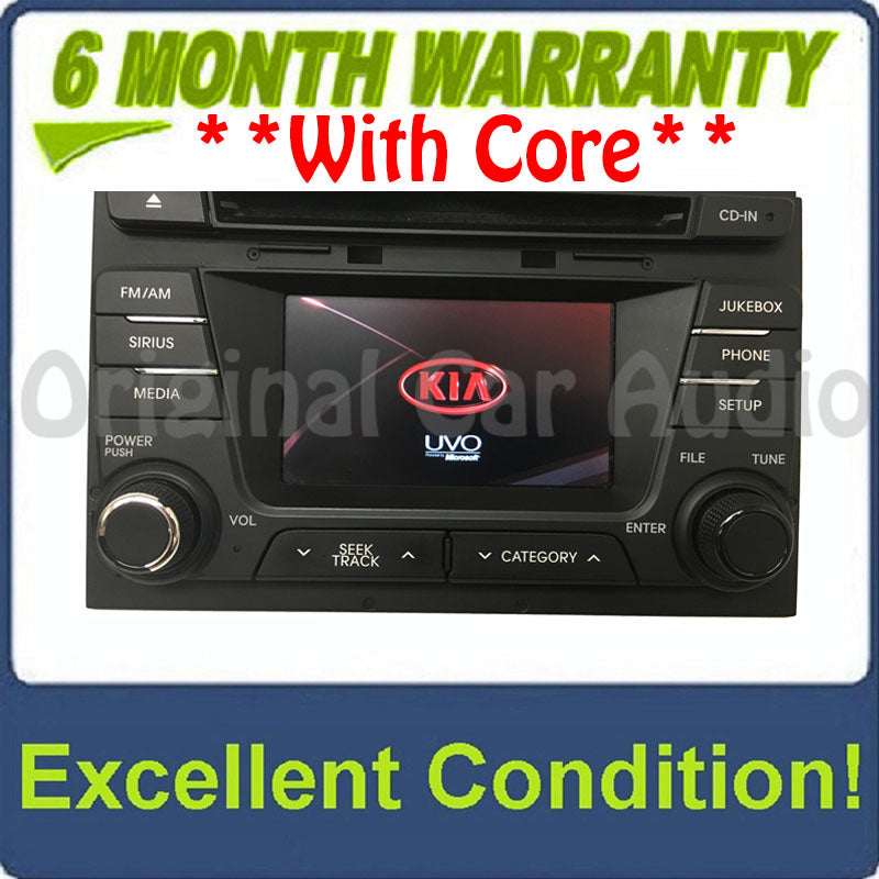2011 - 2013 Kia Optima OEM Infinity Sound UVO AM FM MP3 SAT HD Radio Jukebox