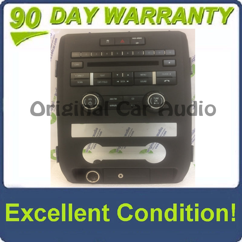 2009 - 2012 Ford F-150 OEM Faceplate Control Panel Bezel with AUX