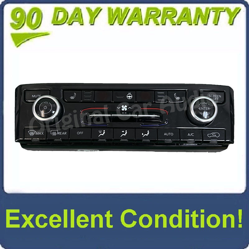 2021 - 2024 Jeep Grand Cherokee OEM Center Display Bezel Multi Switch Climate Control AC Module no Ventilated Seat