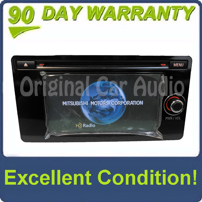 2014 - 2015 Mitsubishi Lancer Outlander OEM AM FM Radio Receiver Display CD Player