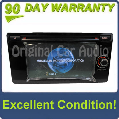 2014 - 2015 Mitsubishi Lancer Outlander OEM AM FM Radio Receiver Display CD Player