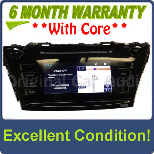 2015-2016 15 16 Toyota Prius Entune Navigation Media Receiver Gracenote OEM 510057