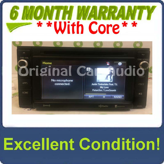 2014 - 2018 Toyota Sequoia OEM Touch Screen Radio CD Player Receiver 510152