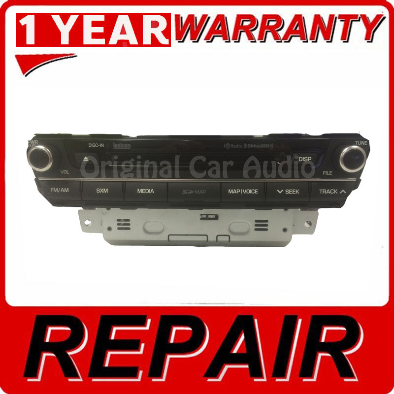 REPAIR MAINBOARD 2015 Hyundai Genesis OEM Navigation Lexicon HD Radio Receiver Repair Service