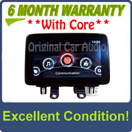 2016 - 2020 Mazda CX-3 Toyota Yaris Scion OEM Media AM FM Display Screen Only