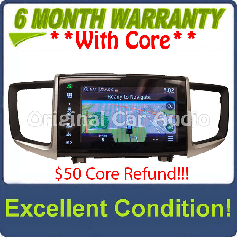 2016 - 2018 Honda Pilot OEM Navigation GPS Touchscreen Radio Receiver