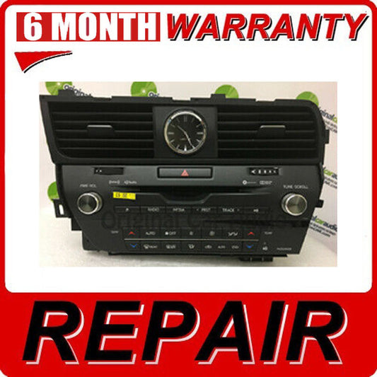 Repair 2016 - 2020 Lexus RX350 RX450 OEM Gracenote AM FM XM HD Radio Media Receiver
