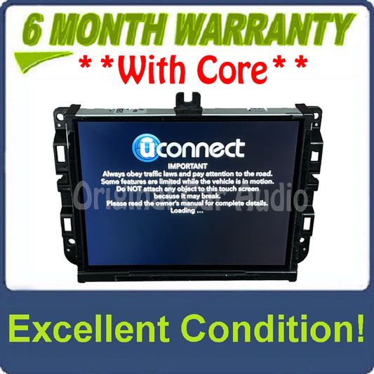 2019 Ram Truck 1500 OEM AM FM Radio Touch Screen 8.4" VP2_8.4 DT SXM