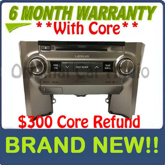 NEW 2014 2015 2016  Lexus GX460 OEM Mark Levinson Gracenote Navigation HD SAT Radio AM FM Stereo Receiver 100513