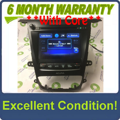 2018 - 2019 Acura TLX OEM Android Auto Apple Car Play Touch Screen Navigation Multi Media Radio Receiver