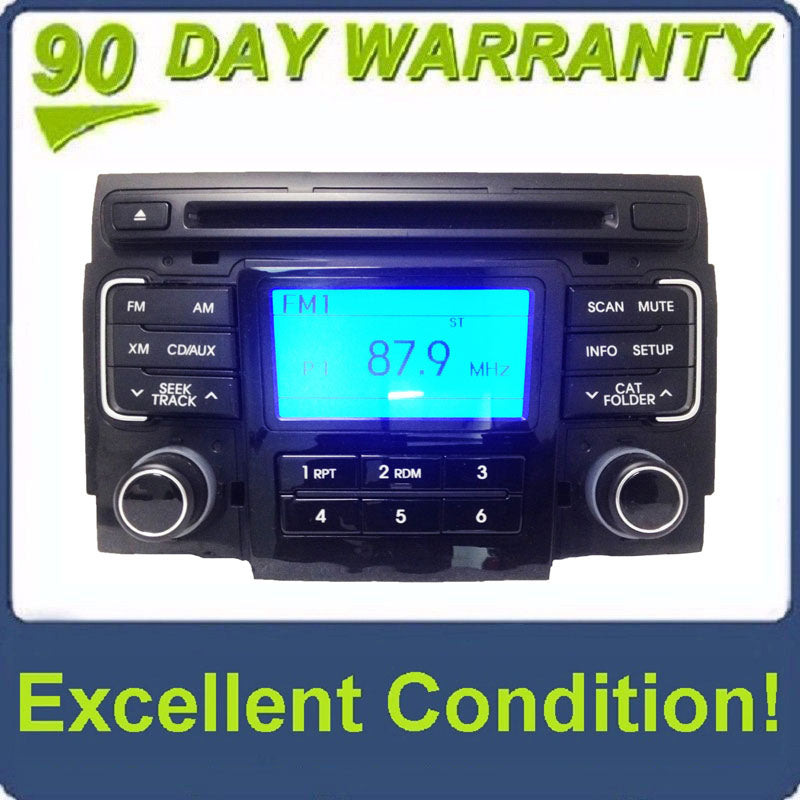 Hyundai OEM Factory Stereo AM FM SAT Radio MP3 CD Player
