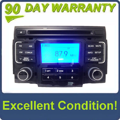 Hyundai OEM Factory Stereo AM FM SAT Radio MP3 CD Player