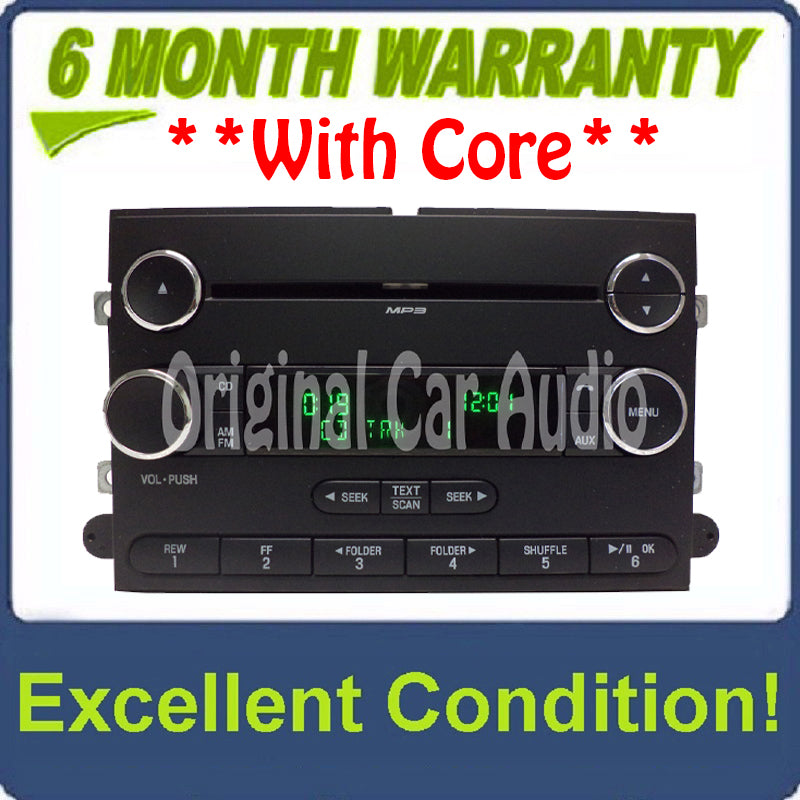 2007 - 2013 Ford Expedition OEM AM FM Radio MP3 AUX Stereo CD Player Receiver