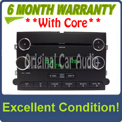 2007 - 2013 Ford Expedition OEM AM FM Radio MP3 AUX Stereo CD Player Receiver