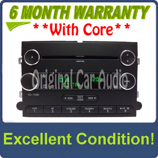 2007 - 2013 Ford Expedition OEM AM FM Radio MP3 AUX Stereo CD Player Receiver