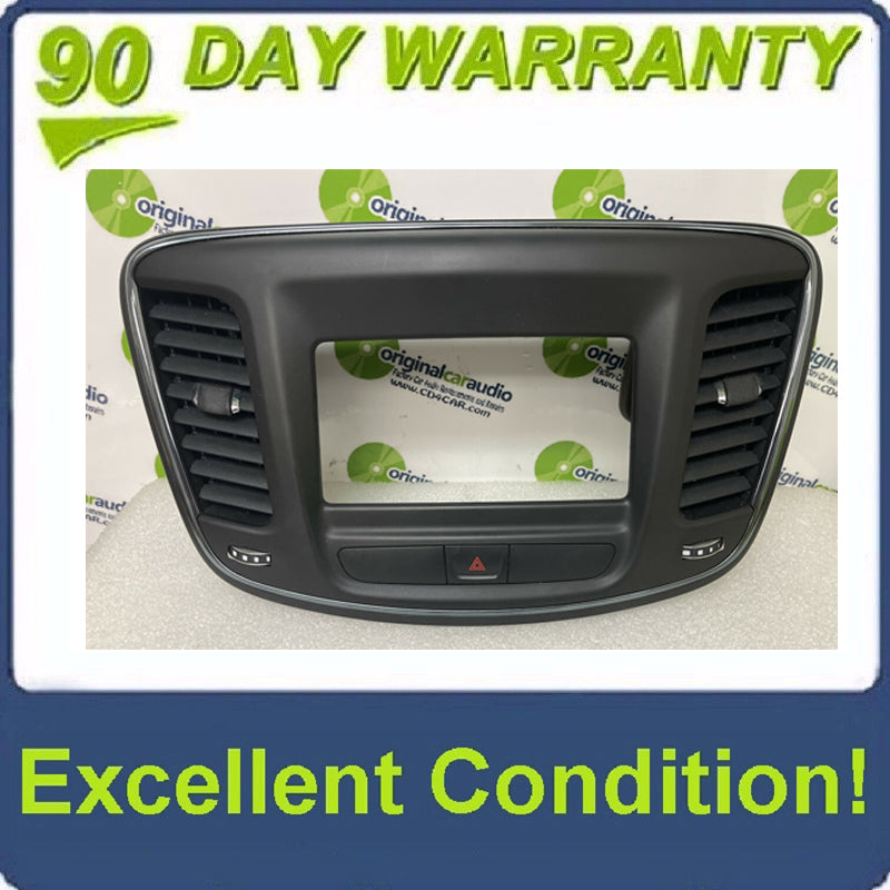 2015 - 2017 Chrysler 200 Bezel Dash Trim w/ Vents