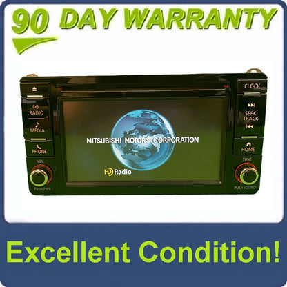 2016-2017 Mitsubishi Outlander Lancer OEM AM FM Radio Receiver CD Player Touch Screen Display