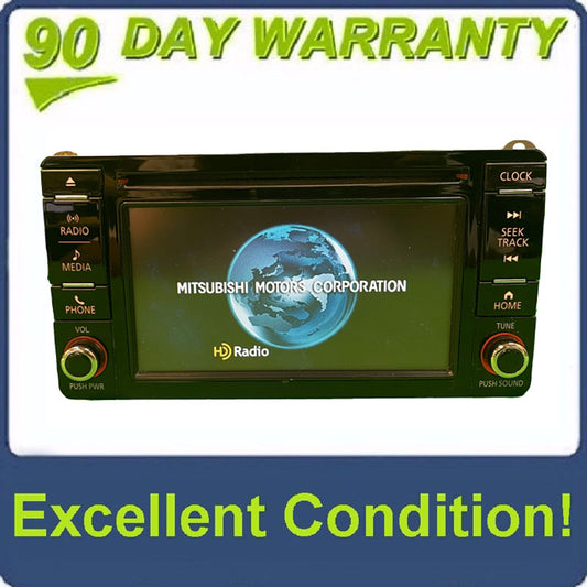 2016-2017 Mitsubishi Outlander Lancer OEM AM FM Radio Receiver CD Player Touch Screen Display