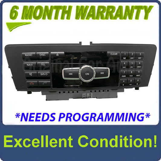 2015 - 2017 Mercedes Benz ML GL GLS Class OEM Multi Media Single CD Radio Comand Receiver 166 Type